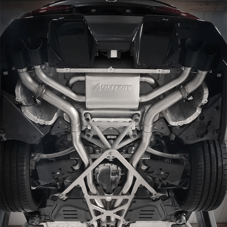 Aulitzky Auspuffanlage für BMW M5 (G90/G99) 727PS S68 – ECE, Klappensteuerung, gestrahlt/ungestrahlt - CarWorlds GmbH