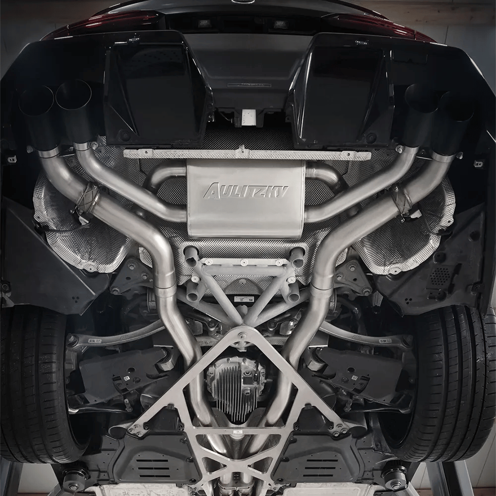 Aulitzky Auspuffanlage für BMW M5 (G90/G99) 727PS S68 – ECE, Klappensteuerung, gestrahlt/ungestrahlt - CarWorlds GmbH
