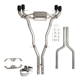 Aulitzky Auspuffanlage für BMW M5/M8 (F90/F92) S63 – ECE, Klappensteuerung, OPF/Non - OPF, gestrahlt/ungestrahlt - CarWorlds GmbH