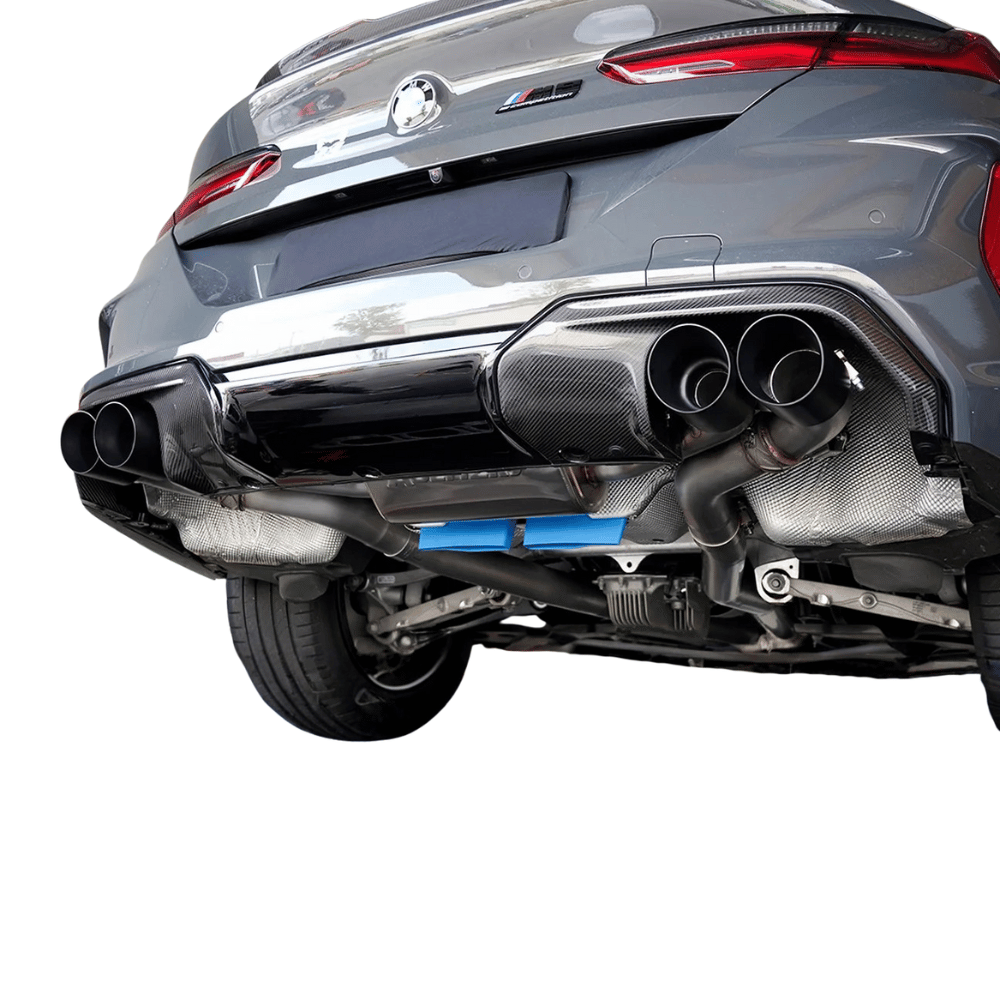 Aulitzky Auspuffanlage für BMW M8 (F92) S63 – ECE, Klappensteuerung, OPF/Non - OPF, gestrahlt/ungestrahlt - CarWorlds GmbH