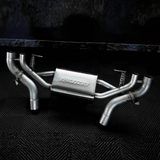 Aulitzky Auspuffanlage für BMW M8 (F92) S63 – ECE, Klappensteuerung, OPF/Non - OPF, gestrahlt/ungestrahlt - CarWorlds GmbH