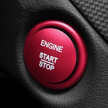 Lataa kuva Galleria-katseluun, Auto Motor Start Stop Taste Ring Trim Aufkleber - Passend für Mercedes Benz - CarWorlds GmbH
