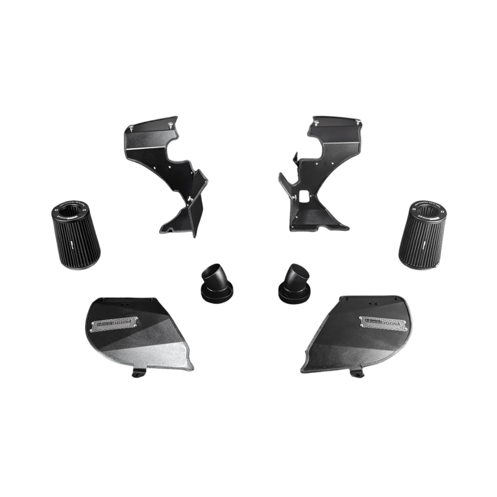BlackBoost Cold Air Intake für BMW M850i G15 (N63) – Aluminium Airbox + Twin - Flow Trockenfilter (Plug & Play) - CarWorlds GmbH