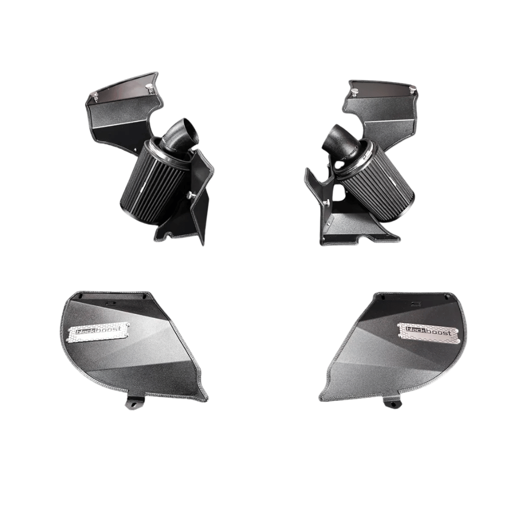 BlackBoost Cold Air Intake für BMW M850i G15 (N63) – Aluminium Airbox + Twin - Flow Trockenfilter (Plug & Play) - CarWorlds GmbH