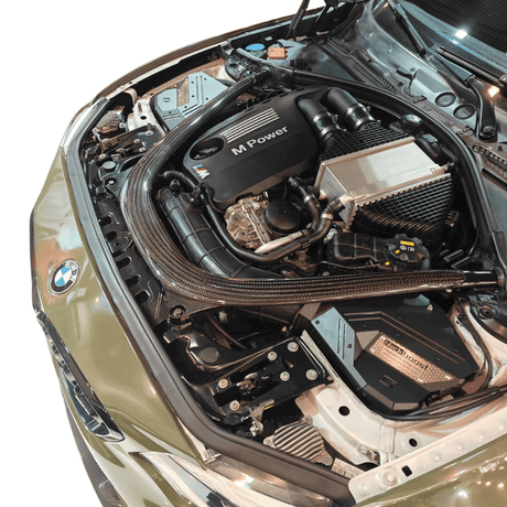 BlackBoost Cold Air Intake System für BMW M2/M3/M4 F8X (S55) – Plug & Play Airbox + Twin - Flow Filter - CarWorlds GmbH