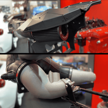Laden Sie das Bild in den Galerie-Viewer, BlackBoost Cold Air Intake System für BMW M2/M3/M4 G8X (S58) – Plug &amp; Play Airbox + Twin - Flow Filter - CarWorlds GmbH