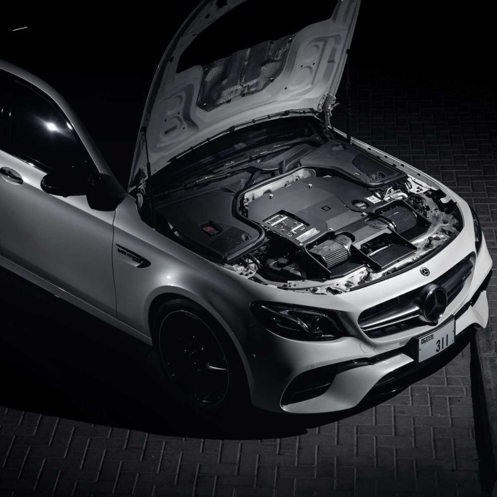 BlackBoost Cold Air Intake System für Mercedes - AMG E63/E63 S (W213/S213) & AMG GT63/GT63 S (X290) – M177 4.0 V8 BiTurbo (Plug & Play) - CarWorlds GmbH