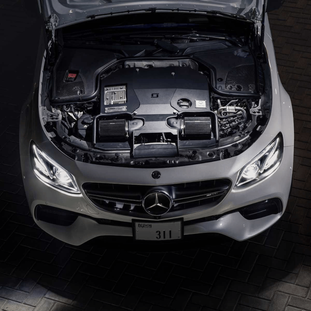BlackBoost Cold Air Intake System für Mercedes - AMG E63/E63 S (W213/S213) & AMG GT63/GT63 S (X290) – M177 4.0 V8 BiTurbo (Plug & Play) - CarWorlds GmbH