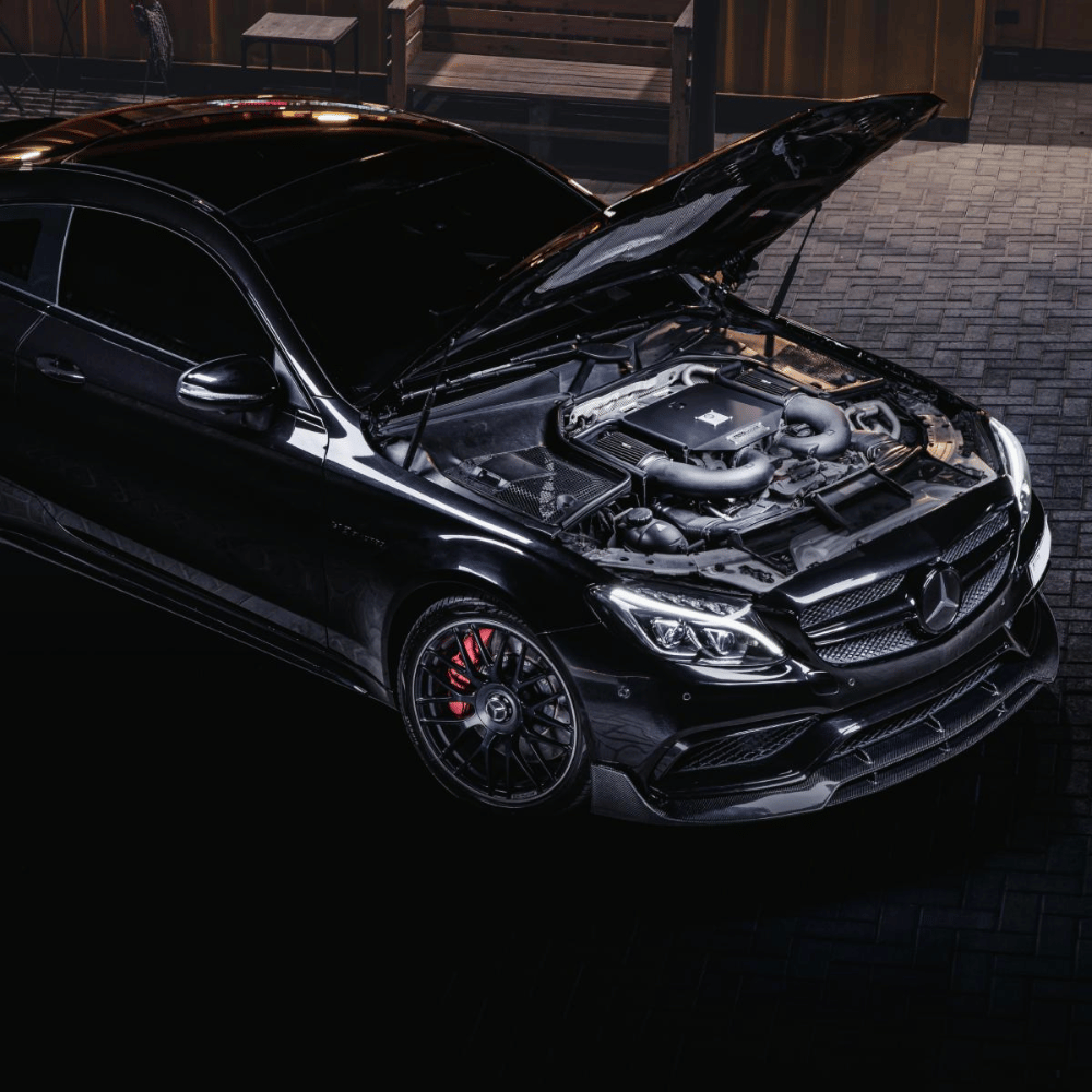 BlackBoost Gen.2 Cold Air Intake System | passend für Mercedes - AMG C63/C63 S (W205/C205), GLC63/GLC63 S (X253/C253) & S560 M176 (W222/A217/C217) - CarWorlds GmbH