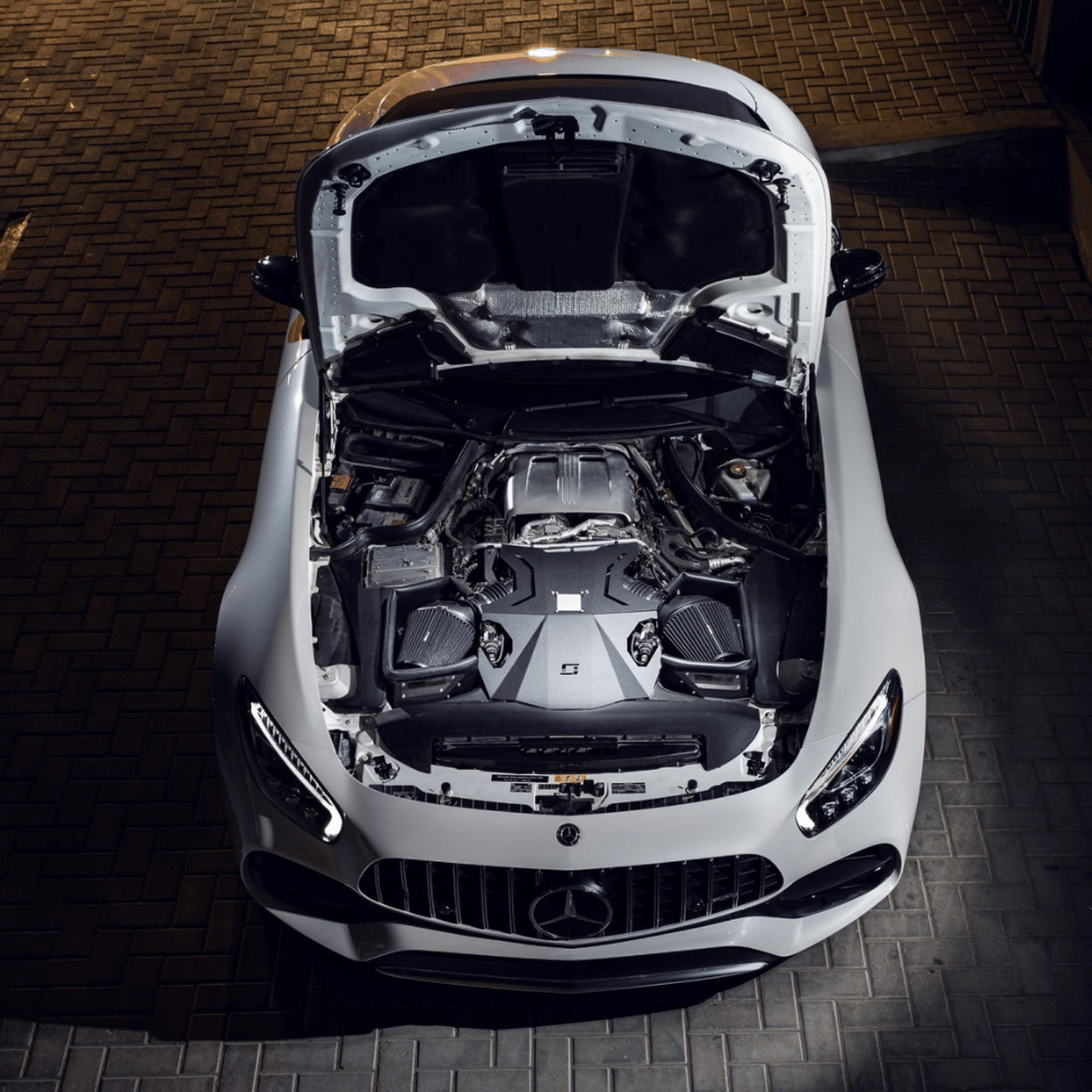 BlackBoost Gen.2 Cold Air Intake System | passend für Mercedes - AMG GT / GT S / GT C / GT R (C190/R190) – M178 4.0 V8 BiTurbo - CarWorlds GmbH