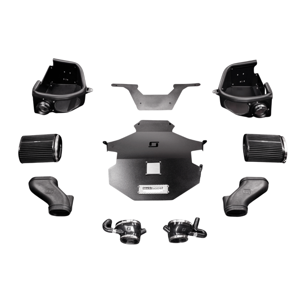 BlackBoost Gen.2 Cold Air Intake System | passend für Mercedes - AMG S63/S63 S (M157) & Mercedes S500/S550 (M278) – W222/A217/C217 - CarWorlds GmbH