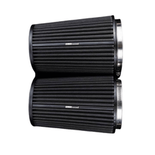 Load image into Gallery viewer, BlackBoost Twin Air Flow Filter Set 110mm – Twin - Flow Trockenfilter (2er Set) für Mercedes - Benz AMG Ansaugung - CarWorlds GmbH