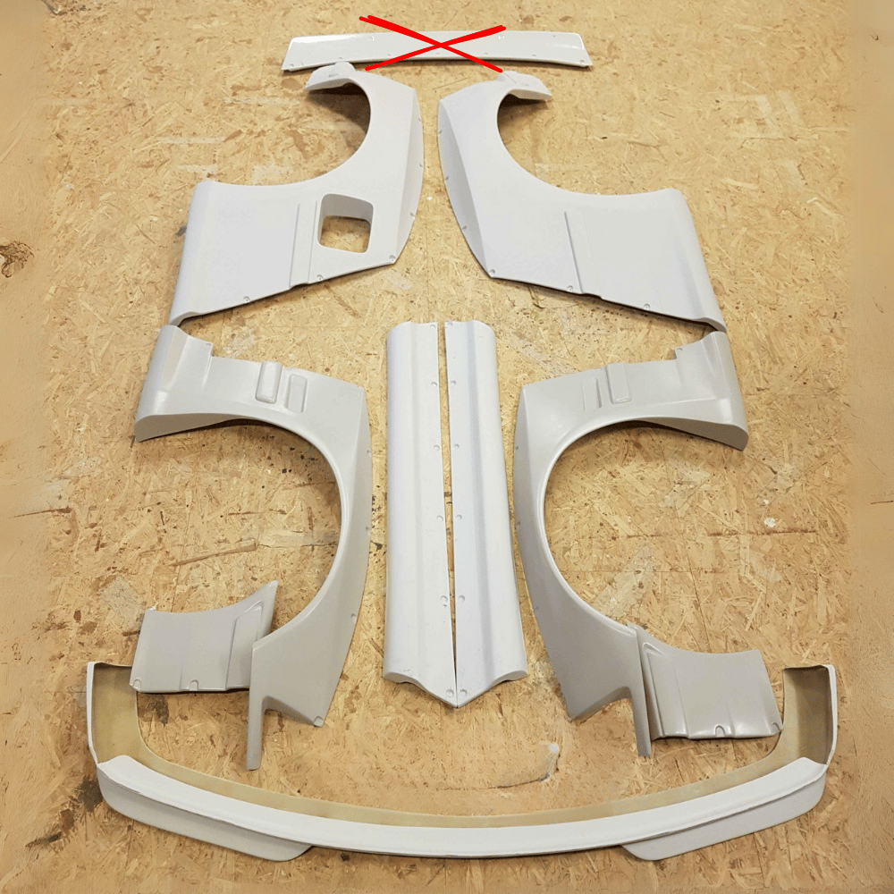 BMW E36 Compact Wide Body Kit - CarWorlds GmbH