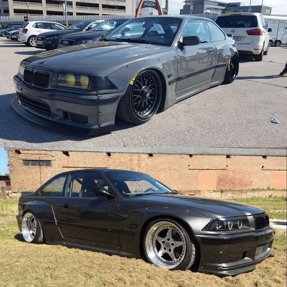 BMW E36 coupe/cabrio wide body kit - CarWorlds GmbH
