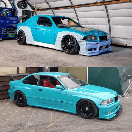 BMW E36 coupe/cabrio wide body kit - CarWorlds GmbH