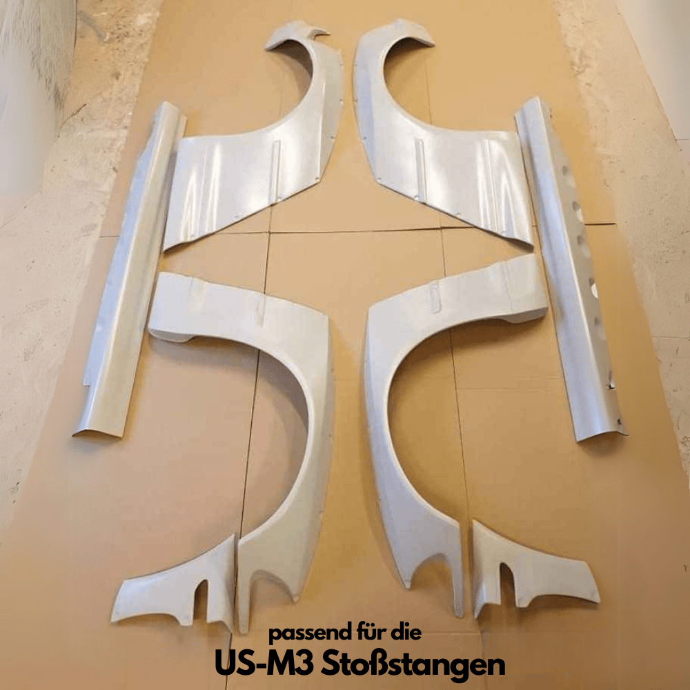 BMW E46 Coupe/Cabrio (Vor - Facelift) Wide Body Kit - CarWorlds GmbH