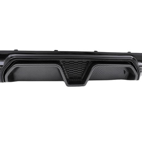 Evo Heckdiffusor Schwarz glanz Carbon lackiert passt für BMW 5er G30 G31 M Paket nicht M5 CS - CarWorlds GmbH