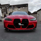 Frontlippe Frontspoiler Lippe Schwarz Glänzend - Passend für BMW M3 G80 / M4 G82 G83 mit ABE - CarWorlds GmbH
