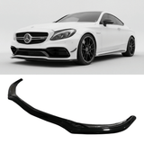 Frontsplitter schwarz - glänzend für Mercedes C - Klasse C205 C63 AMG Coupe mit ABE/TÜV (2016 - 2018) - CarWorlds GmbH