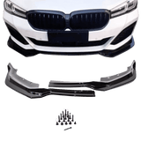 Frontspoiler Ansatz Lippe Stossstange Sport Performance schwarz glänzend passend für G30 & G31 mit ABE 02/2017 - CarWorlds GmbH