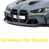 Gelbe LED Angel Eye Module - Passend für BMW 3er 4er LCI Facelift Scheinwerfer - CarWorlds GmbH