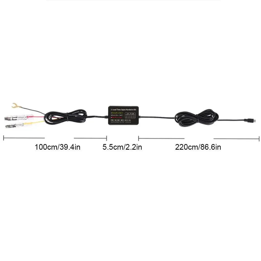 Hardwire Kit Sicherungskasten USB Typ C - Professionelle Dashcam - Installation - CarWorlds GmbH
