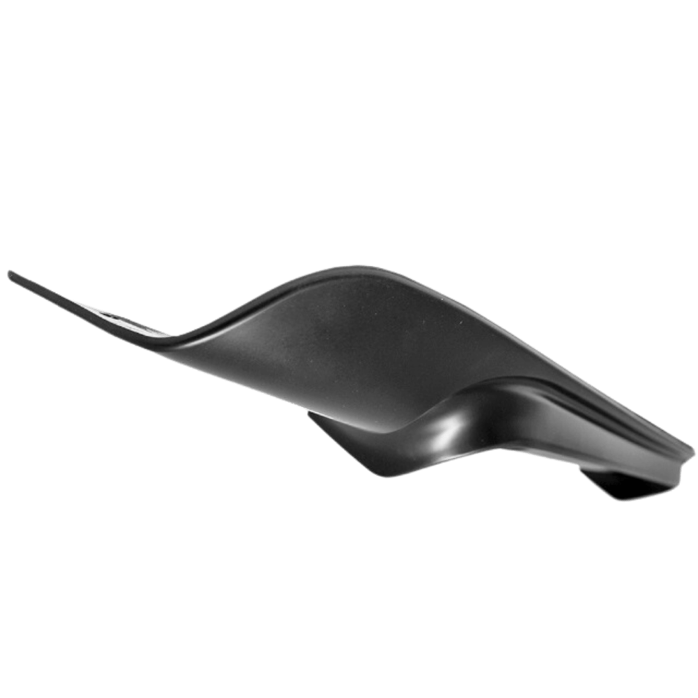 Heckdiffusor Ansatz Schwarz Matt Duplex passt für BMW 3er E46 Limousine Coupe Cabriolet Touring mit M - Paket CSL - CarWorlds GmbH