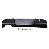 Heckdiffusor Diffusor Schwarz passt für BMW 1er E87 E81 mit M - Paket Stoßstange - CarWorlds GmbH
