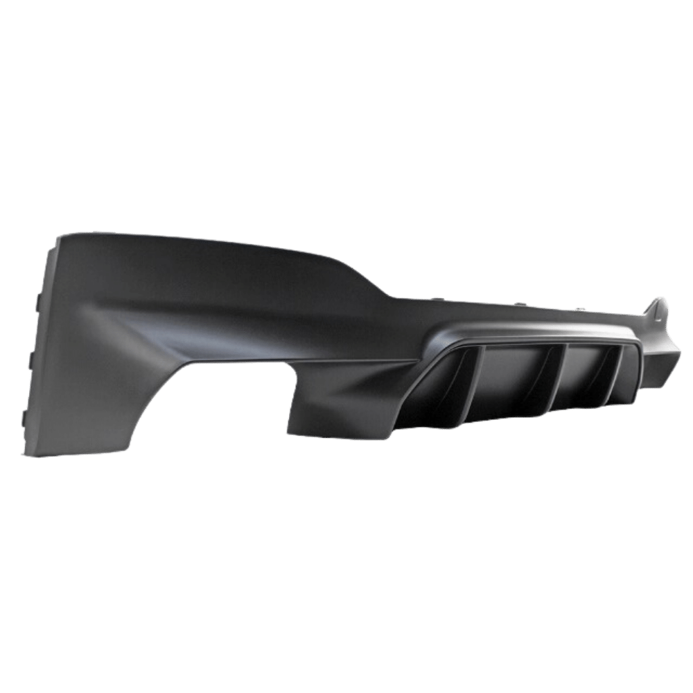 Heckdiffusor Sport Duplex Breit + Reflektoren passt für BMW 5er G30 G31 M - Paket auch M5 - CarWorlds GmbH