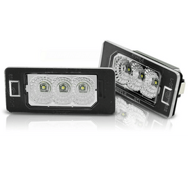 Kennzeichenleuchten LED passt für BMW E82/E88/E90/F30/F32/E39/E60/F10/X3/X5/X6 - CarWorlds GmbH