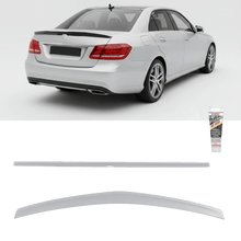 Load image into Gallery viewer, Kofferraumspoiler Heckspoiler Lippe - Passend für Mercedes E - Klasse W212 Limousine 2009 - 2013 - CarWorlds GmbH