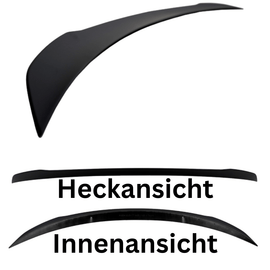 Kofferraumspoiler Heckspoiler Schwarz Matt - Passend für Mercedes A - Klasse W177 Limousine - CarWorlds GmbH
