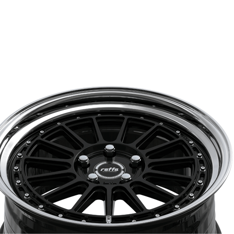 Komplettradsatz Raffa Wheels RF‑04 | 8,5x19 ET45 | LK 5x112 | Audi A3/S3 8V | Silver/Black/Grey/Rosegold Polished - CarWorlds GmbH