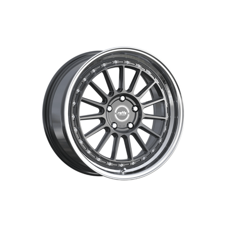 Komplettradsatz Raffa Wheels RF‑04 | 8,5x19 ET45 | LK 5x112 | Audi A3/S3 8V | Silver/Black/Grey/Rosegold Polished - CarWorlds GmbH
