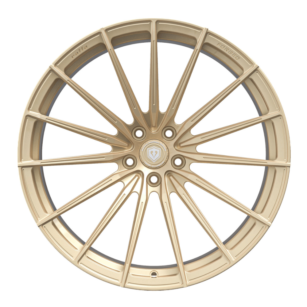 Komplettradsatz Raffa Wheels RFS - 02 | Forged Series | Champagner 10,5x20 & 11,5x21 | BMW M2 G87 - CarWorlds GmbH