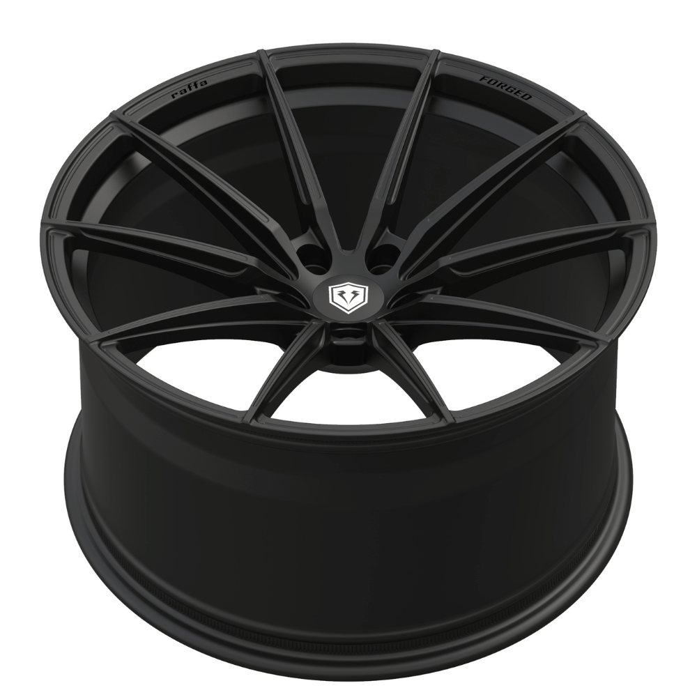 Komplettradsatz Raffa Wheels RFS - 03 | Forged Series | Black Matt 10,5x20 & 11,5x21 | BMW M2 G87 - CarWorlds GmbH