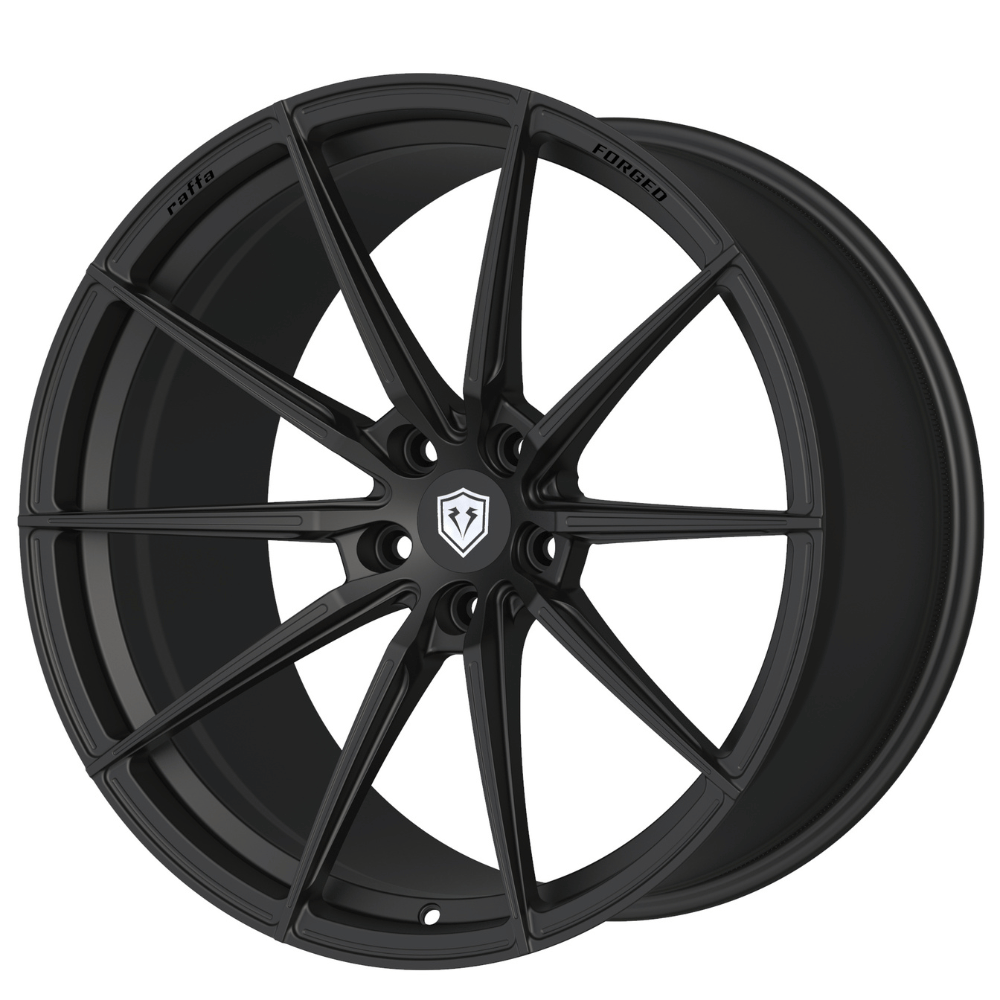 Komplettradsatz Raffa Wheels RFS - 03 | Forged Series | Black Matt 10,5x20 & 11,5x21 | BMW M2 G87 - CarWorlds GmbH