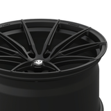 Komplettradsatz Raffa Wheels RFS - 03 | Forged Series | Black Matt 10,5x20 & 11,5x21 | BMW M3 G80 / G81 Touring - CarWorlds GmbH