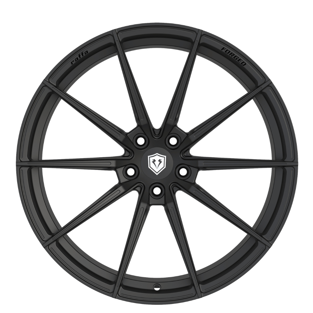 Komplettradsatz Raffa Wheels RFS - 03 | Forged Series | Black Matt 10,5x20 & 11,5x21 | BMW M4 G82 G83 - CarWorlds GmbH