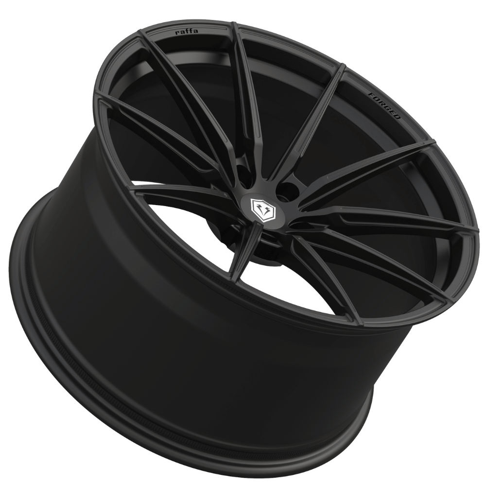 Komplettradsatz Raffa Wheels RFS - 03 | Forged Series | Black Matt 10,5x20 & 11,5x21 | BMW M4 G82 G83 - CarWorlds GmbH