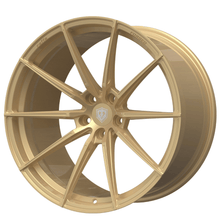 Laden Sie das Bild in den Galerie-Viewer, Komplettradsatz Raffa Wheels RFS - 03 | Forged Series | Champagner 10,5x20 &amp; 11,5x21 | BMW M2 G87 - CarWorlds GmbH
