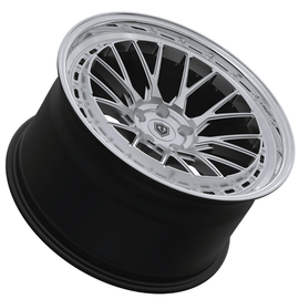 Komplettradsatz Raffa Wheels RFS - 04 | Forged Series | Silver Polished Lip 10,5x20 & 11,5x21 | BMW M3 G80 / G81 Touring - CarWorlds GmbH