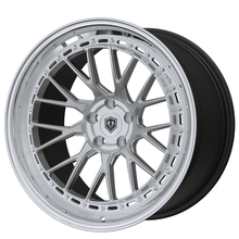 Lataa kuva Galleria-katseluun, Komplettradsatz Raffa Wheels RFS - 04 | Forged Series | Silver Polished Lip 10,5x20 &amp; 11,5x21 | BMW M4 G82 G83 - CarWorlds GmbH