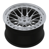 Komplettradsatz Raffa Wheels RFS - 04 | Forged Series | Silver Polished Lip 10,5x20 & 11,5x21 | BMW M4 G82 G83 - CarWorlds GmbH
