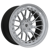 Komplettradsatz Raffa Wheels RFS - 04 | Forged Series | Silver Polished Lip 10,5x20 & 11,5x21 | BMW M4 G82 G83 - CarWorlds GmbH