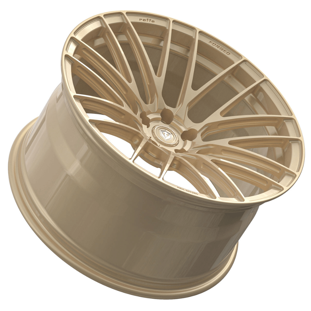 Komplettradsatz Raffa Wheels RFS - 05 Champagner | Forged Series | 10,5x20 & 11,5x21 | BMW M4 G82 G83 - CarWorlds GmbH