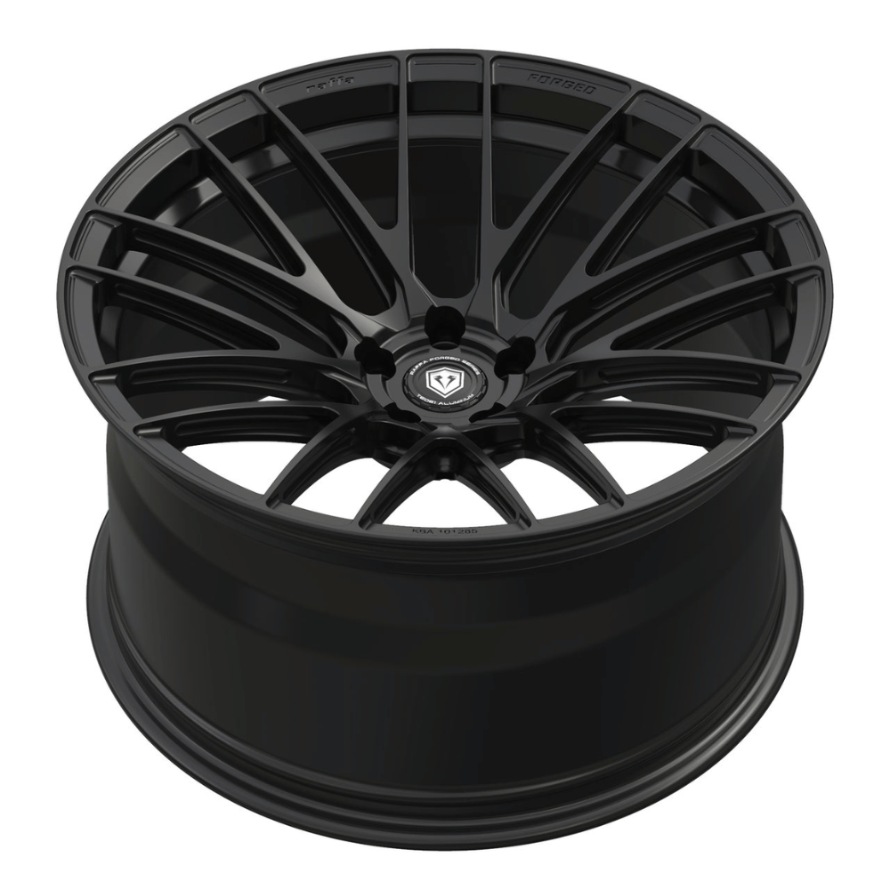 Komplettradsatz Raffa Wheels RFS - 05 | Forged Series | Matt Black 10,5x20 & 11,5x21 | BMW M3 G80 / G81 - CarWorlds GmbH