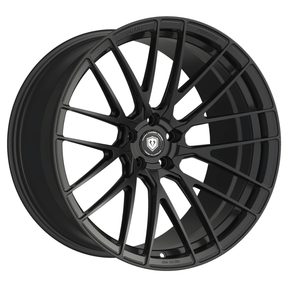 Komplettradsatz Raffa Wheels RFS - 05 Matt Black | Forged Series | 10,5x20 & 11,5x21 | BMW M4 G82 G83 - CarWorlds GmbH