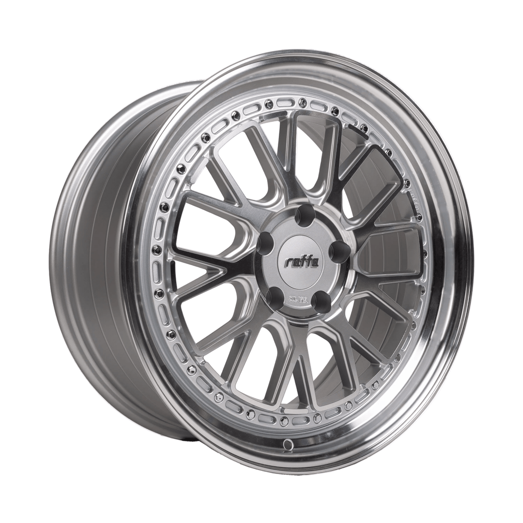 Komplettradsatz Raffa Wheels RS‑03 Classic Monoblock Silver Polished | 8,5x19 ET45 | 5x112 | Audi A3/S3 8Y - CarWorlds GmbH