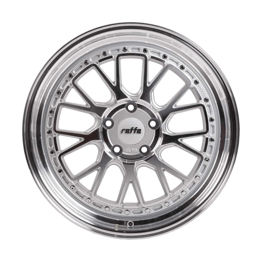 Komplettradsatz Raffa Wheels RS‑03 Classic Monoblock Silver Polished | 8,5x19 ET45 | 5x112 | Audi A3/S3 8Y - CarWorlds GmbH